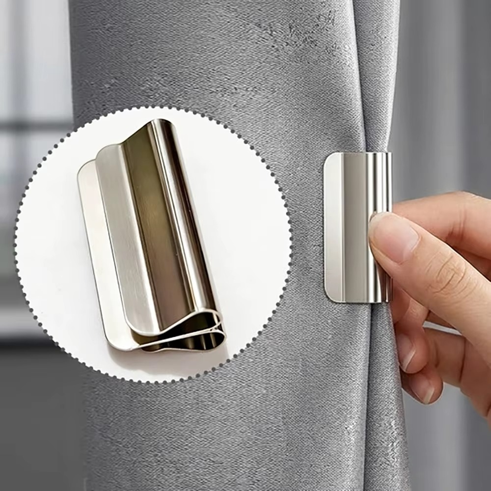 Magnetic Curtain Light-Blocking Clips | ম্যাগনেটিক কার্টেন লাইট-ব্লকিং ক্লিপ